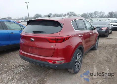 2017 Kia Sportage Ex z USA, uszkodzony, nr VIN KNDPN3AC2H7219894